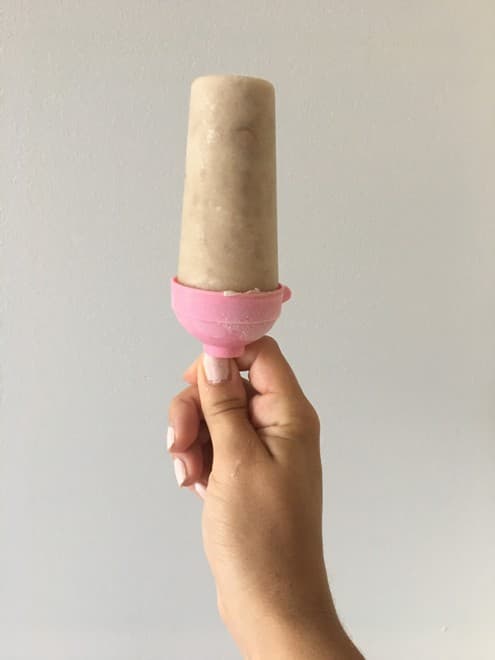 And voila, you have a delicious coconut and banana infused treat — perfect for that next hot summer day!