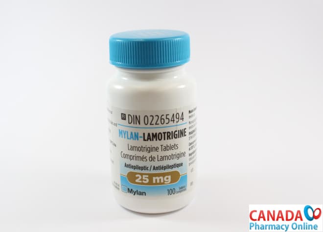 Lamotrigine 25mg by Mylan Canada Photo Credit: by CPOHealth