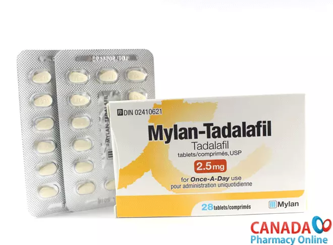 Tadalifil 2.5mg Once-A-Day