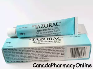Tazorac online Canadian Pharmacy