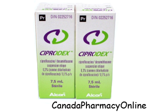 Buy Ciprodex Otic Suspension Online Ciprofloxacin Dexamethasone Canada