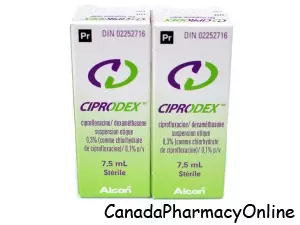 CiproDex Otic Suspension online Canadian Pharmacy